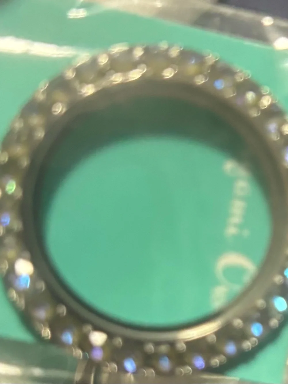 Origami Owl Living Locket Phone Ring Silver LK3041 with Twist Face